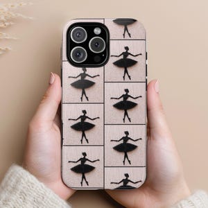 Ballet MagSafe® Phone Case for iPhone 16-14 & Non-MagSafe for iPhone 16-11, Pixel 9-5G, Galaxy S25-S20 - Ballerina Dance Cover