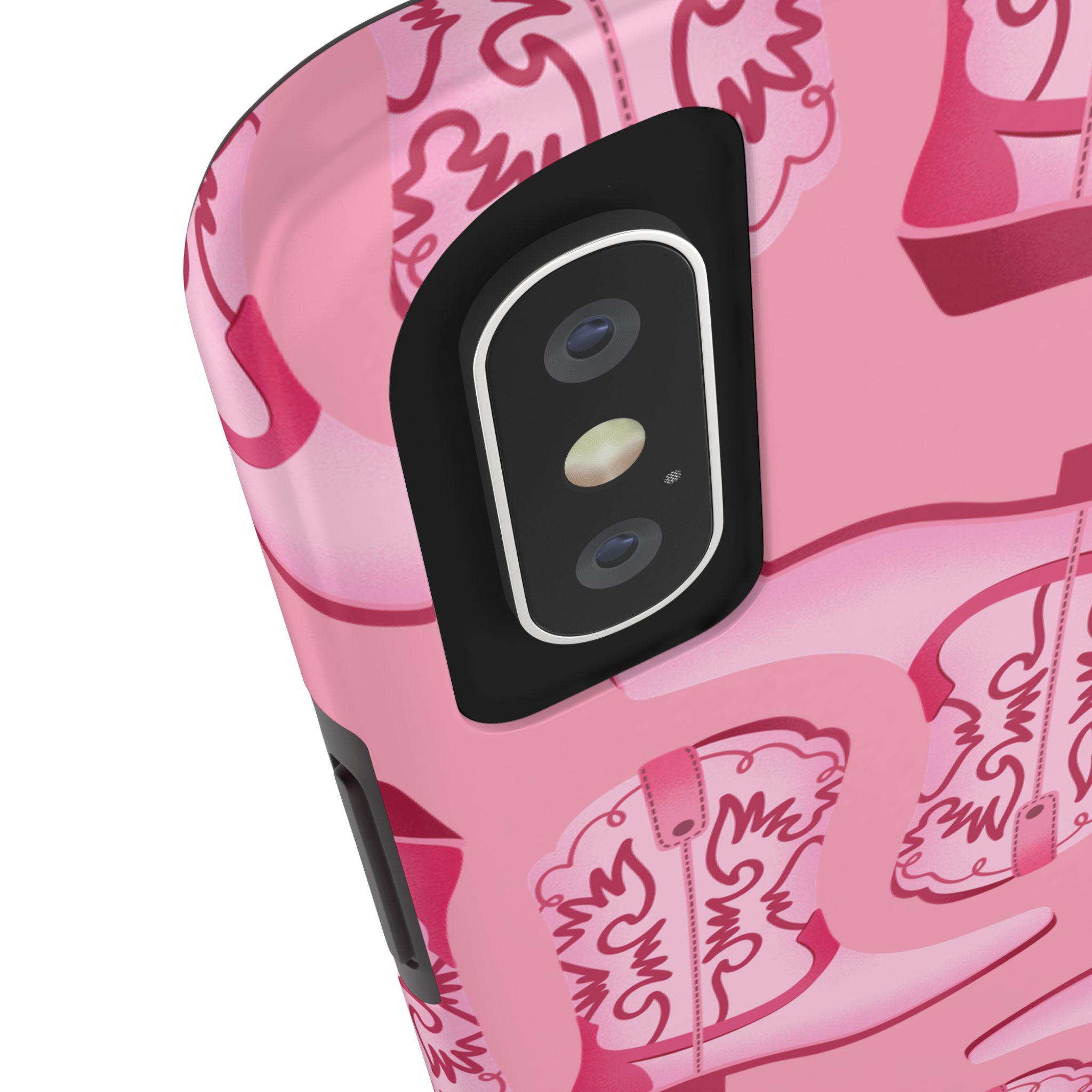 Cowboy Boots Design Phone Case Compatible With IPhone | Cowgirl