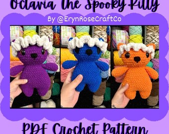 Octavia The Spooky Kitty Crochet Pattern