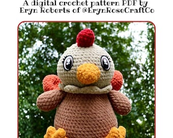 Pumpkin The Turkey PDF Crochet Pattern