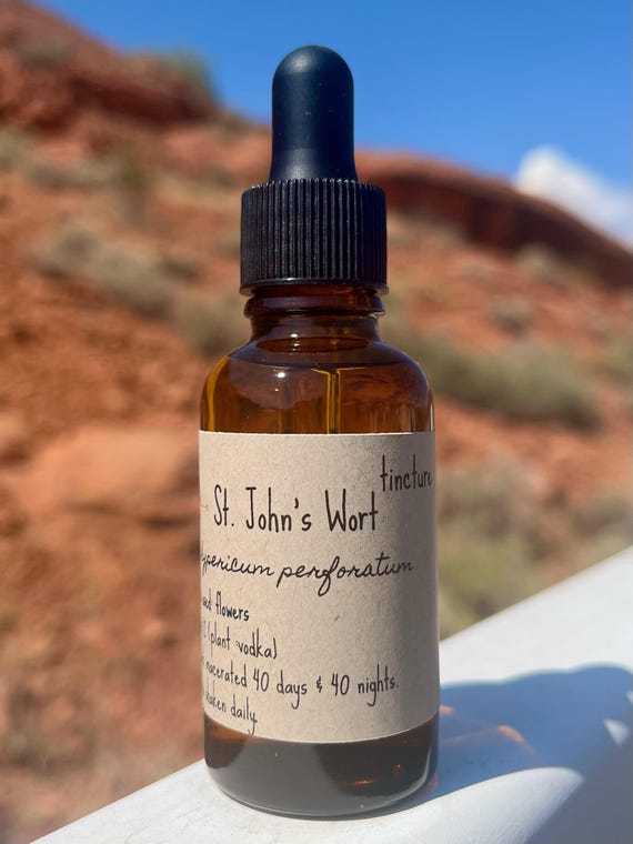 ST. JOHN'S WORT Tincture - extract hypericum perforatum supplement