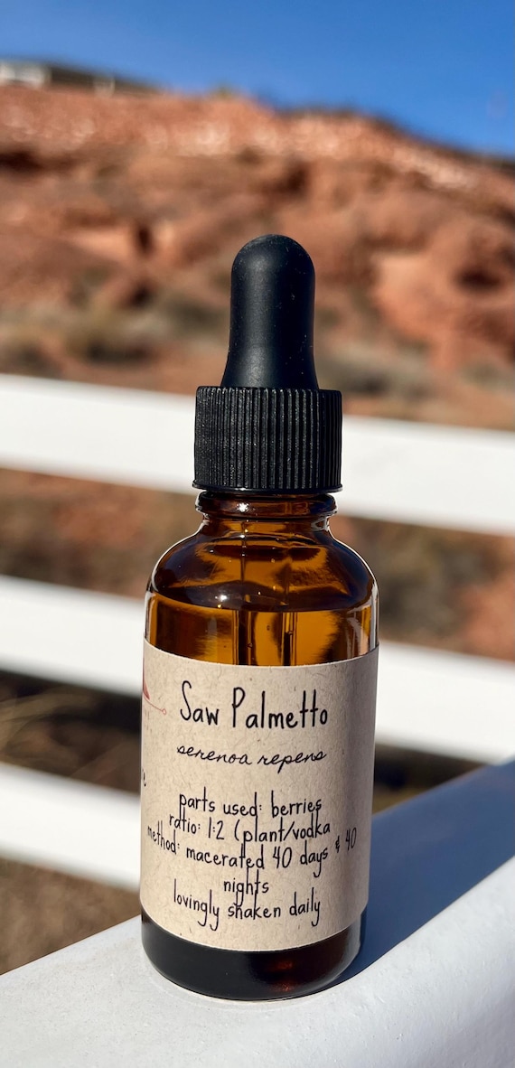 SAW PALMETTO Tincture - extract of serenoa repens supplement