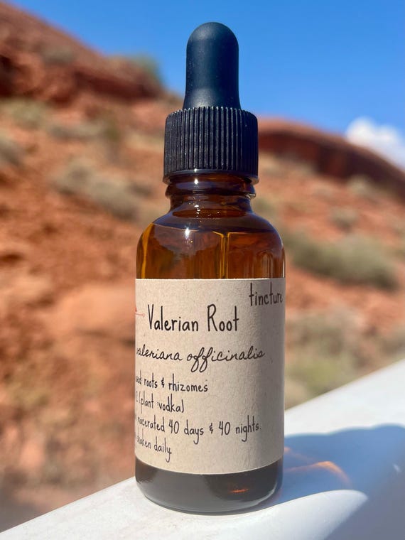 VALERIAN ROOT Tincture - extract of valeriana officinalis supplement