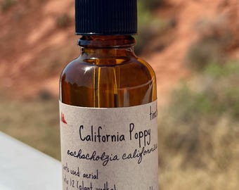 CALIFORNIA POPPY Tincture eschscholzia californica extract supplement