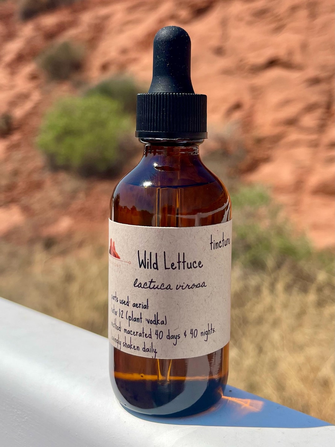 Wild Lettuce Tincture - Organic, Strong Pain Relief, Soothes Nerves & Promotes Sleep, 2 Fl Oz