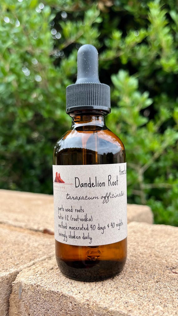 DANDELION ROOT Tincture - extract of taraxacum officinale supplement