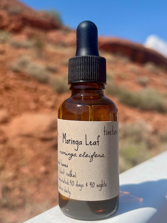 MORINGA LEAF Tincture - extract of moringa oleifera supplement