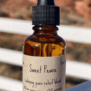 SWEET Peace - Tincture Supplement Extract Blend w/honey