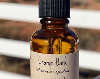 CRAMP BARK Tincture - extract viburnum opulus supplement