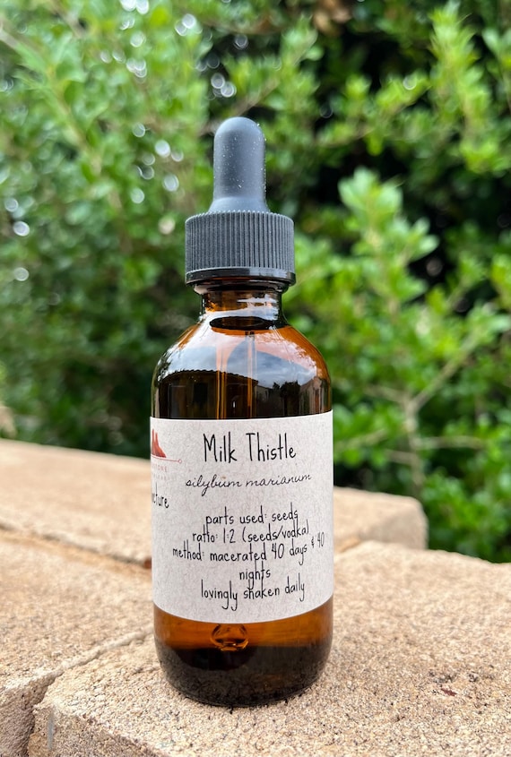 MILK THISTLE Tincture - extract of silybum marianum supplement