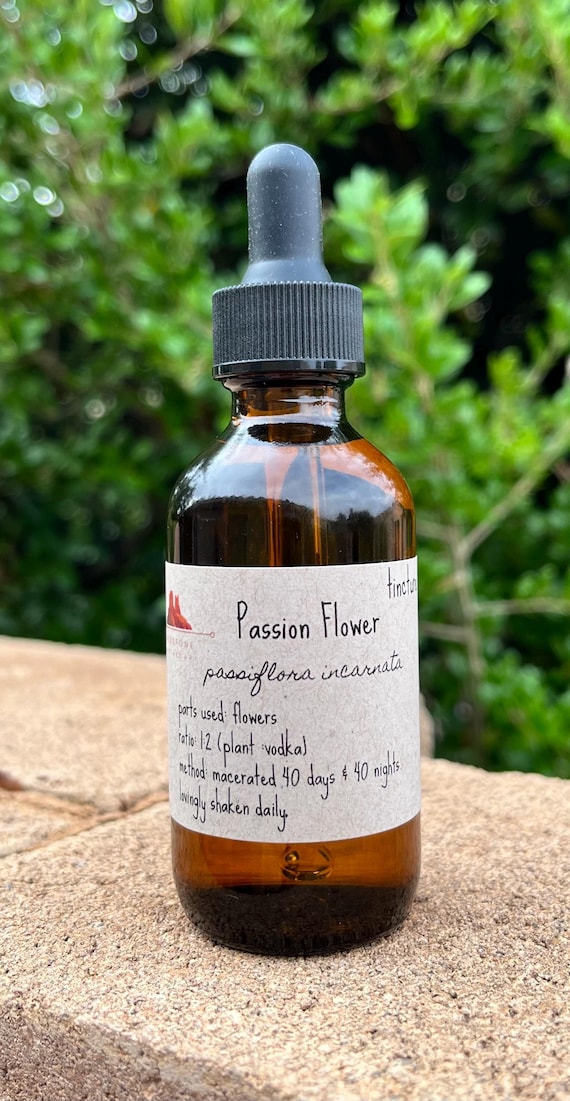 PASSIONFLOWER Passiflora incarnata - Tincture - extract  supplement