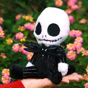 Skellington Plush Etsy