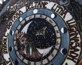 Rad des Jahres, Beltane heidnisches Dekor witchy Geschenke