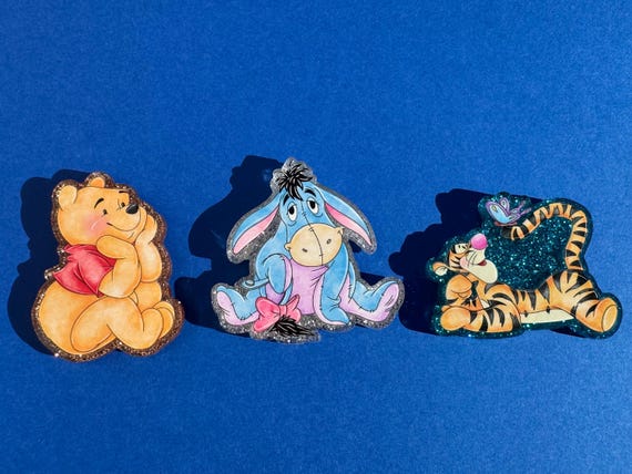 Pooh, Eeyore, Tigger badge reels, Teacher badge reels, Friend badge reel, RN badge reel, Winnie the Pooh badge reel, Retractable Badge Reel.