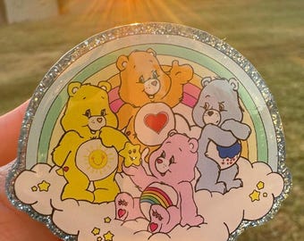 Care Bear Inspired Badge Reels, Friend Bears badge reel, Care bear badge reel, RN badge reel, Love badge reel, Color Retractable Badge Reel.