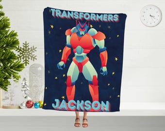 Custom Transformer Blanket, Personalized Robot Design