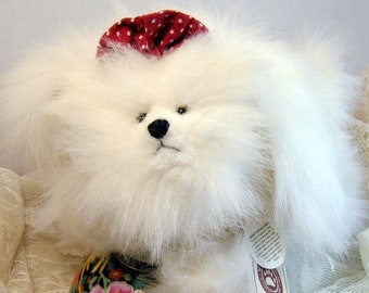 maltese stuffed animal ty