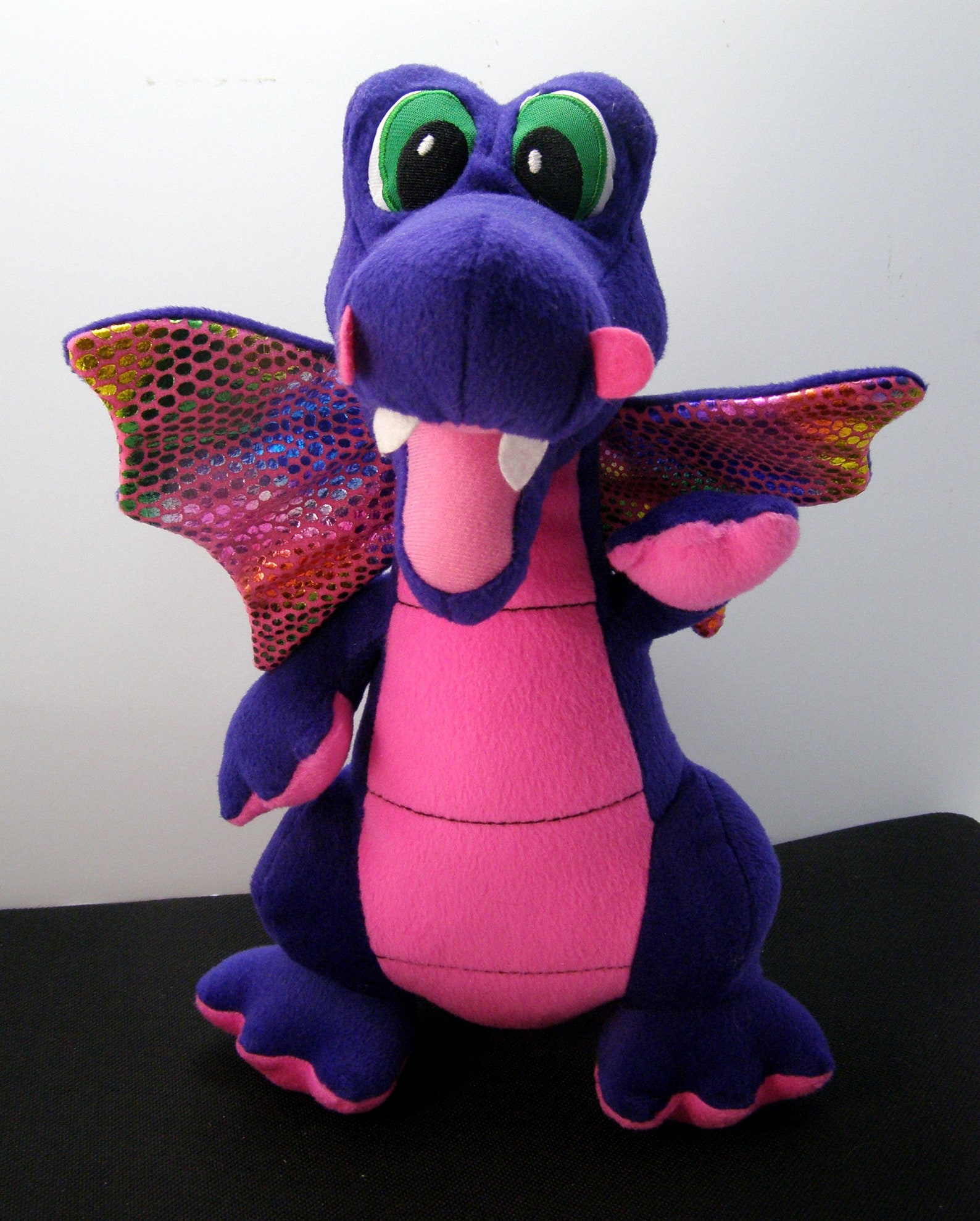 Purple Pink DRAGON Plush Toy 12 tall stuffed Dragon | Etsy