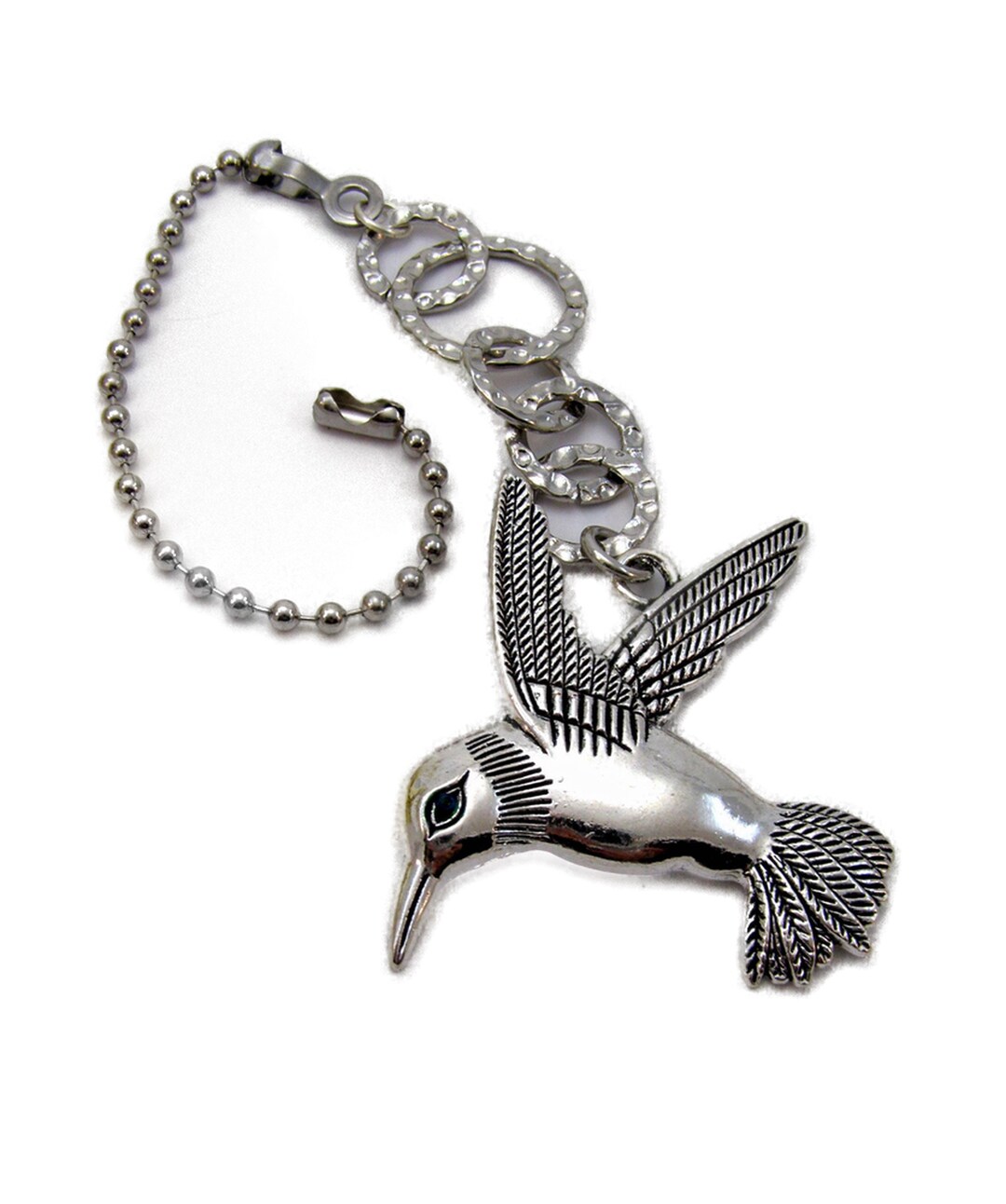 Flying HUMMINGBIRD Ceiling Fan Light Pull, 10