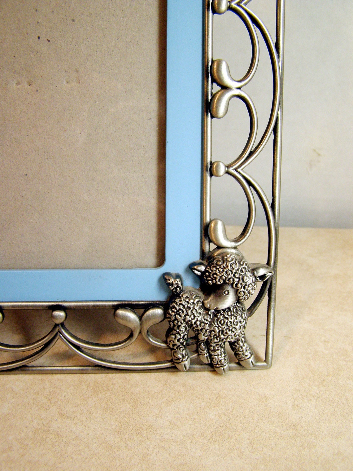 Precious Pewter Baby Nursery Picture Photo Frame Holds Etsy