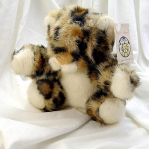 Mary Meyer Baby Leopard plush toy, wild animal decor, 8" leopard lover gift, birthday gift, wildlife theme
