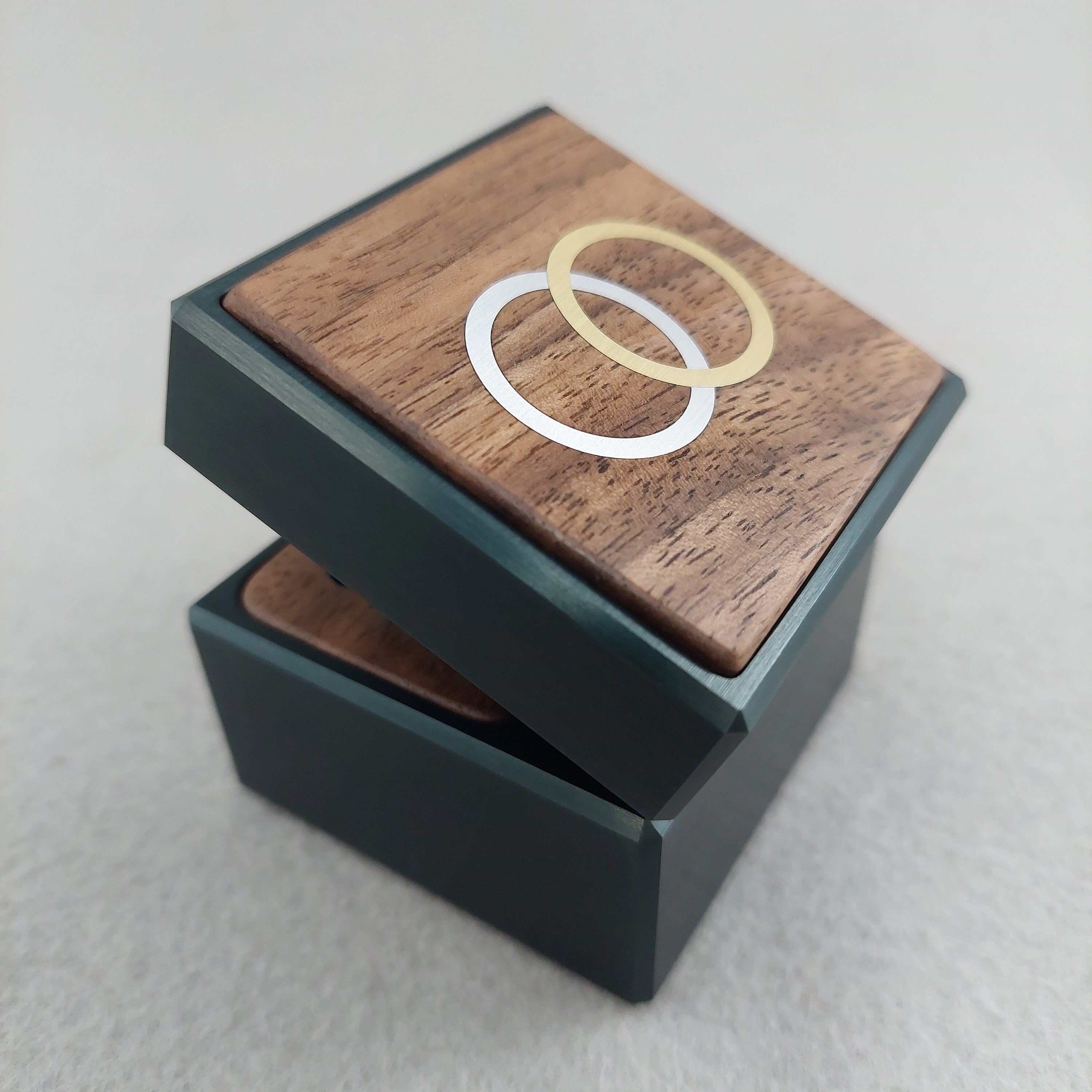 Black on Black Edition Engagement Ring Box Wedding Ring Box Etsy