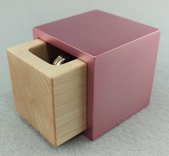 modern ring box