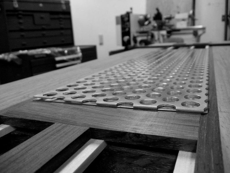 Wood Wall Art Padauk and Cocobolo With Metal and Zebra Wood Etsy