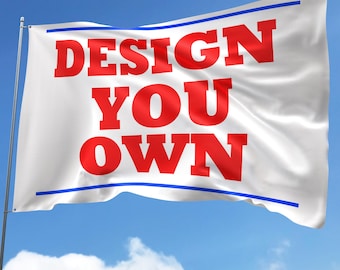 Custom Photo Flag • Personalized Logo Banner, Event Decor