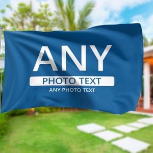New Store Opening Decoration • Custom Polyester Banner • Yard Decoration • Welcome Banner • Any Size, Photo, Text