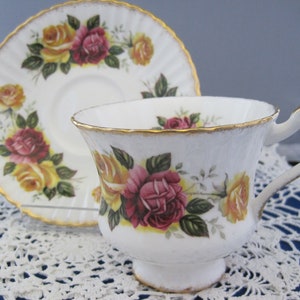 PARAGON  bone-china cup and saucer set from 1960s