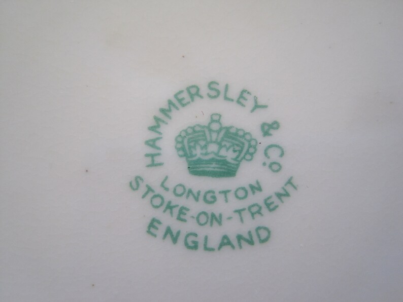 HAMMERSLEY Bone China Plates Free Shipping