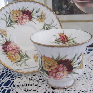 PARAGON  bone-china cup and saucer set from 1960s