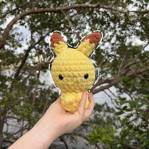 Crochet Mini Pikachu