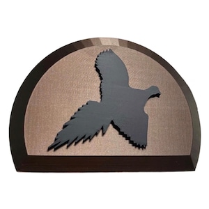 Custom Pheasant / Grouse Fan Mount (L)