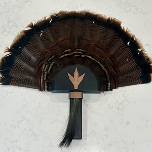 Custom Turkey Fan Display