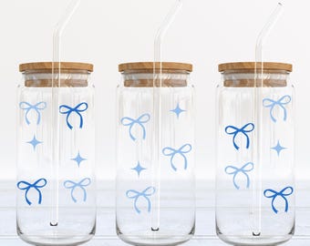 Coquette Bows Glass Tumblr