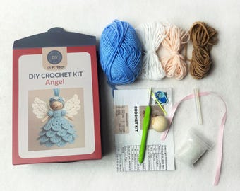 Yuemeuy Trousse De Crochet Pour Débutants,Set De Tricot