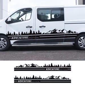 Autocollants Bandes Latérales Pour Voiture Et Van | PVC Haute Adhérence | Personnalisables