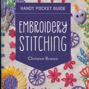 Embroidery Stitching pocket guide
