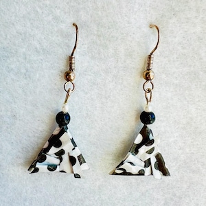 Origami Triangle Earrings #110