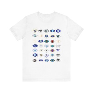 Evil Eye Graphic Tee: Protect Your Energy - Unisex Bella Canvas T-Shirt