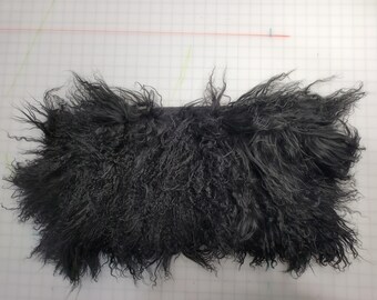 Black Tibetan Lamb's Fur