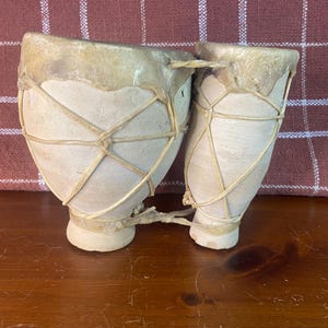 Rare Native Bongo Drums - Vintage Handcrafted Instrument