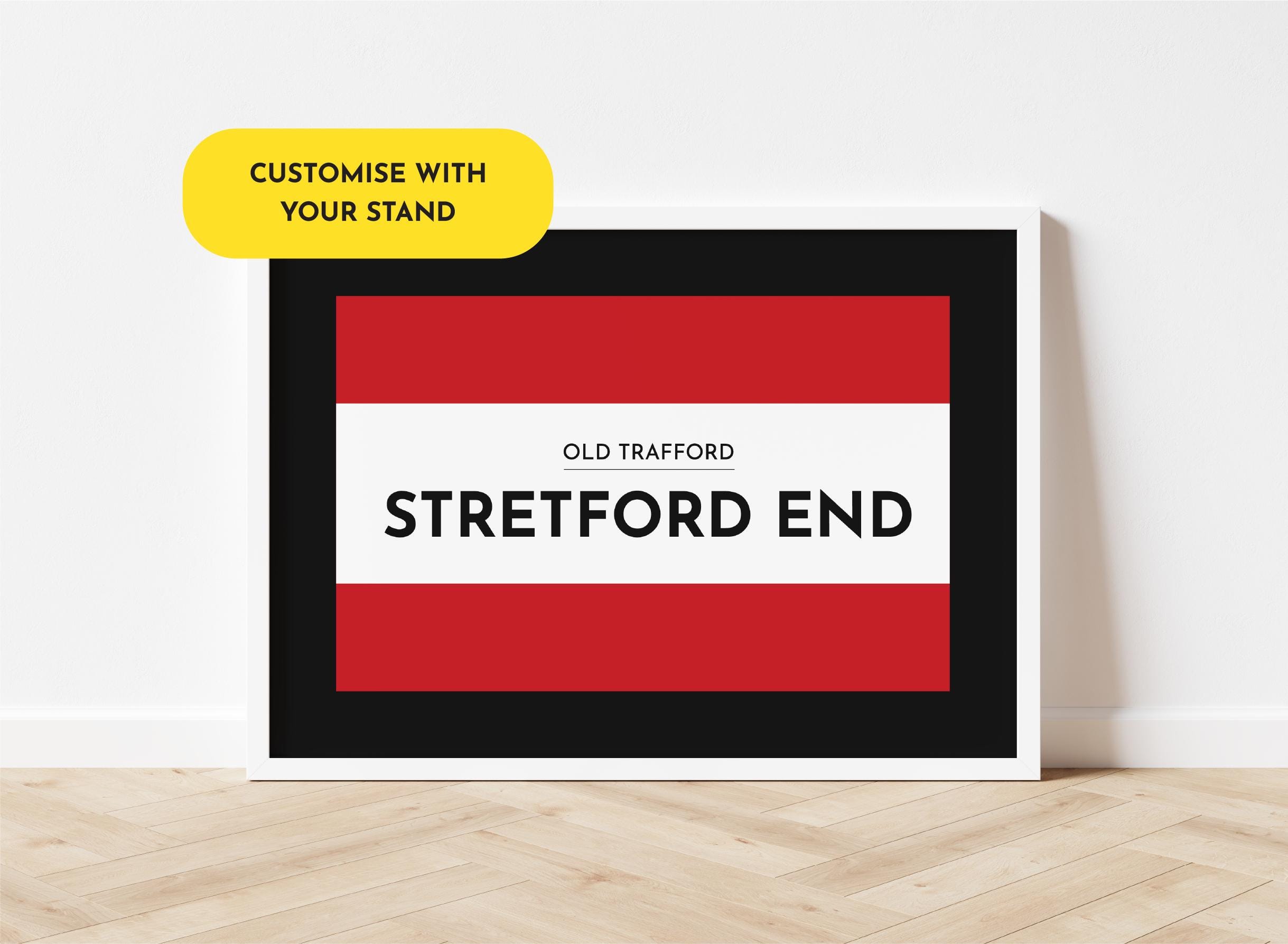 Manchester United Football With Stand UK