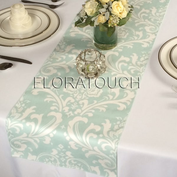 Powder Blue Table Runner Etsy