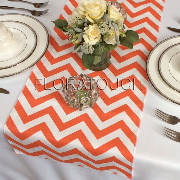 Chevron Table Runner Etsy