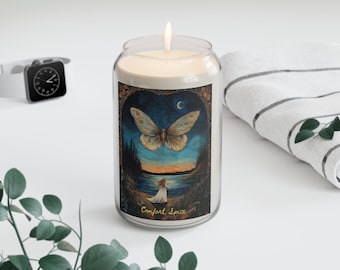 Geurkaars Luna Moth: dromerig boho-huisdecoratie