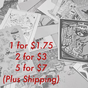 Tirages au format carte postale Rogue - Lucky Dip