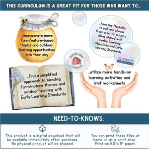 Preschool Curriculum Winter Sample Week | Nature-based Outdoor Learning ...